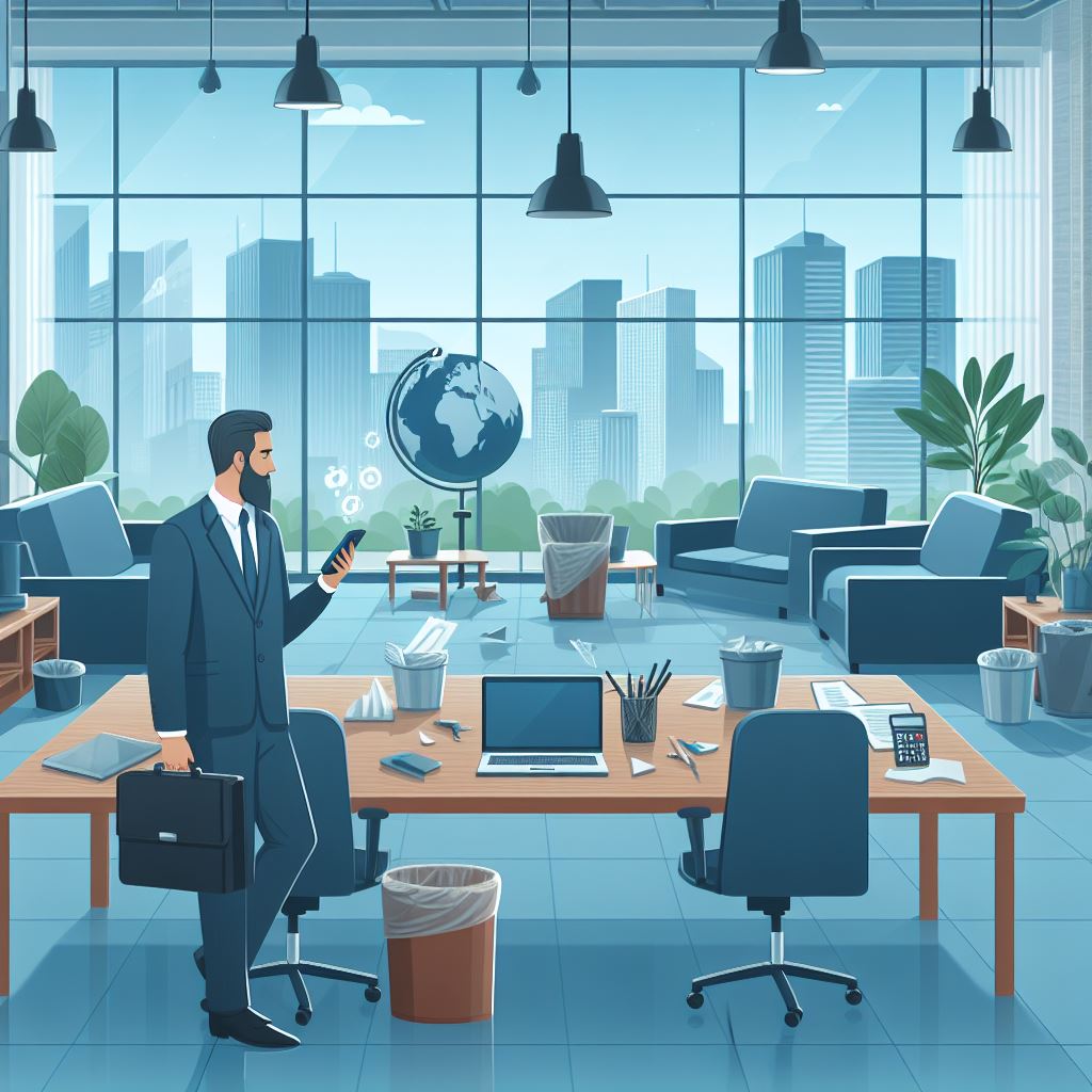 杭州国信大厦的绿色使命：物业服务推广零废弃生活方式文章配图